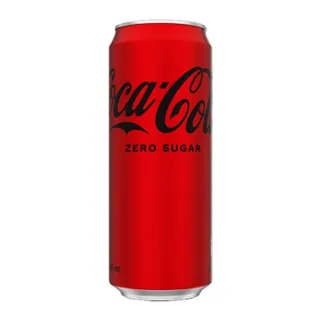 Coca-Cola (Coke) Zero Soft Drink, 330ml