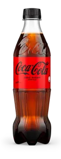 Coca-Cola Zero Calories Carbonated Soft Drink Pet, 500ml