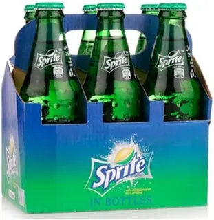 Sprite Regular Soft Drink, 6x250ml