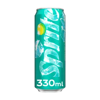 Sprite Lemon & Mint Flavored Soft Drink Can, 330ml