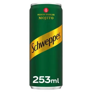Schweppes Mojito Sparkling Drink, 253ml