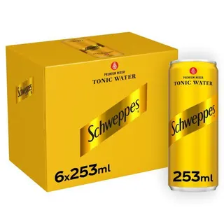 Schweppes Tonic Water, 6x253ml