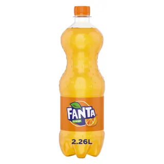 Fanta Orange Soft Drink, 2.26L