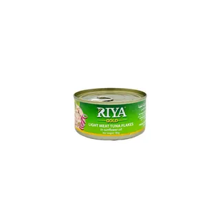 RIYA GOLD Light Meat Tuna in Oil, 185g