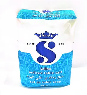 Salina Iodized Salt Packet 1Kg
