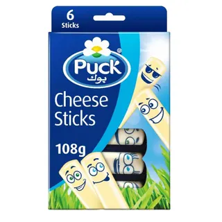 Puck Cheese Sticks, 6x18g