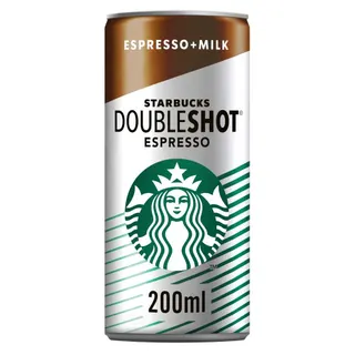 Starbucks Double Shot Espresso Iced Coffee Drink, 200ml