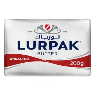 Lurpak Unsalted Butter, 200g