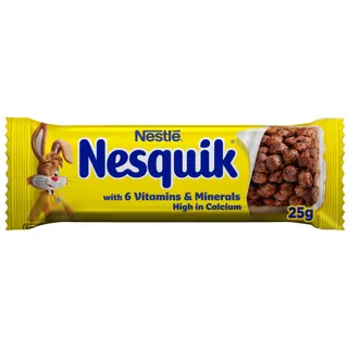 Nestle Nesquik Chocolate Cereal Bar, 25g