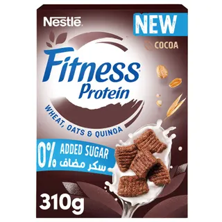 Fitness 0% Added Sugar Cocoa Flavor Protein Cereals, 310g