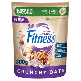 Fitness Crunchy Oats Granola with Corn Flakes, 300g