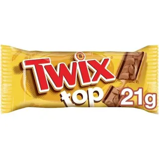 Twix Top Single Chocolate Bar, 21g