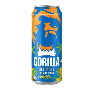 Gorilla Ultimate Mango Coconut Energy Drink, 500ml