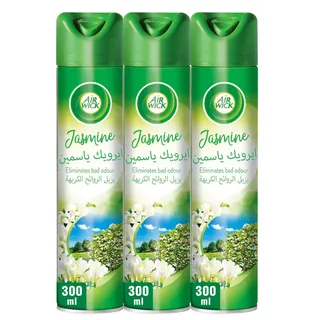 Air Wick Jasmine Scent Air Freshener, 3x300ml