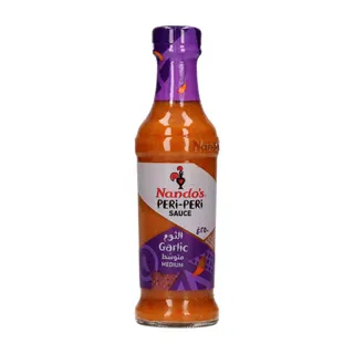 Nando's Medium Garlic Peri Peri Sauce, 250ml
