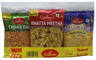 Haldirams Assorted Namkeen 200 g x 3 Pcs