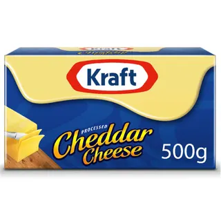 Kraft Cheddar Cheese Block, 500g