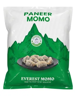 Everest Frozen Momo Paneer Veg Dumpling (15 Pieces), 420 g