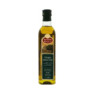Serjella  Virgin Olive Oil In Glass Bottle 500 ml