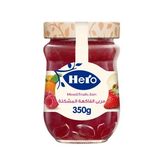 Hero Mixed Fruits Jam, 350g