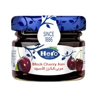 Hero Black Cherry Jam, 28.3g
