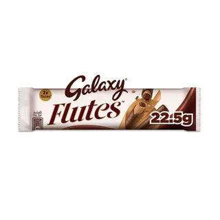 Galaxy Flutes Chocolate Wafer Roll 2 Fingers, 22.5g