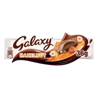 Galaxy Chocolate Bar with Hazelnuts, 36g