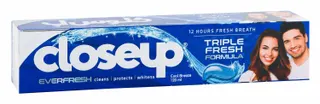 Closeup Cool Breeze Toothpaste with Antibacterial Mouthwash Formula, 120ml