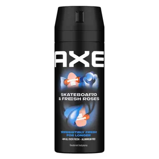 Axe Skateboard & Fresh Roses Deodorant Body Spray for Men, 150ml