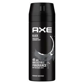 Axe Black Frozen Pear & Cedarwood Scent Deodorant Body Spray for Men, 150ml
