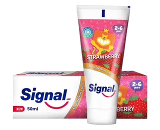 Signal Strawberry Toothpaste for kids, 50ml