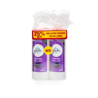 Glade Lavender Air Freshener, 2x460ml