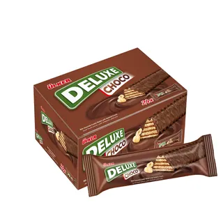 Ulker Deluxe Milk Chocolate Wafer with Hazelnut Cream, 24 x 28g