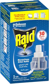 Raid Liquid Electric Mosquitoes Killer Refill, 30 Nights, 21ml