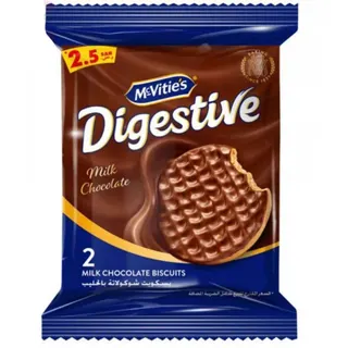 Mcvitie's Digestive 2 Milk Chocolate Biscuits, 33.3g
