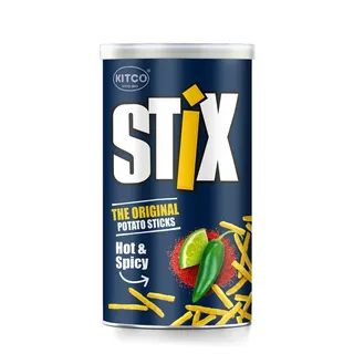 Kitco Stix Hot & Spicy Potato Sticks, 40g