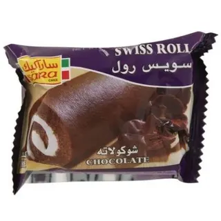 Sara Cake Swiss Chocolate Roll, 75g