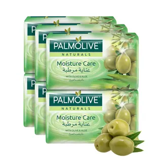 Palmolive Naturals Bar Soap Smooth and Moisture with Aloe and Olive 6 pcs x 170 g