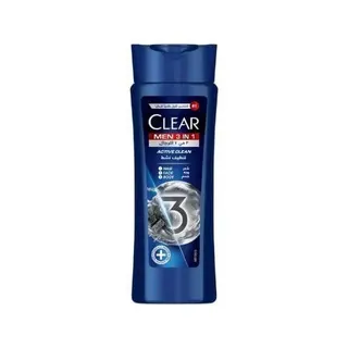 Clear Men 3in1 Shampoo, Body & Face Wash with Activated Charcoal, 200ml
