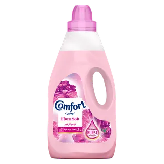 Comfort Flora Soft Scent Liquid Fabric Softener, 2L