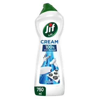 Jif Original Cream Cleaner with Micro Crystals, 750ml