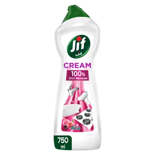 Jif Micro Crystals Rose Cream Cleaner, 750ml