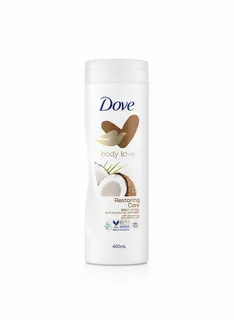 Dove Restoring Care Body Lotion With Coconut Oil & Almond Milk, 400ml