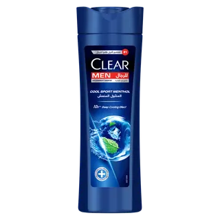 Clear Anti-Dandruff Cool Sport Menthol Shampoo, 400ml