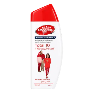 Lifebuoy Total 10 Antibacterial Body Wash, 300ml