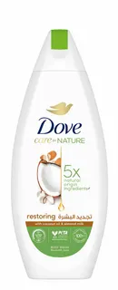 Dove Restoring Ritual Body Wash with Coconut Oil & Almond Milk, 250ml