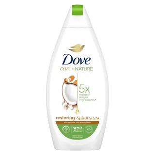 Dove Restoring Ritual Body Wash with Coconut Oil & Almond Milk, 500ml