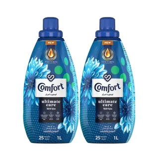 Comfort Ultimate Care Iris & Jasmine Fabric Softener, 2x1L