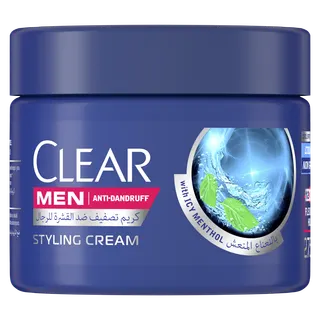 Clear Soft Cool Sport Menthol Styling Cream, 275ml