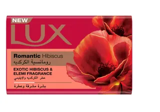 Lux Romantic Soap Bar Exotic Hibiscus & Elemi Scent, 120g